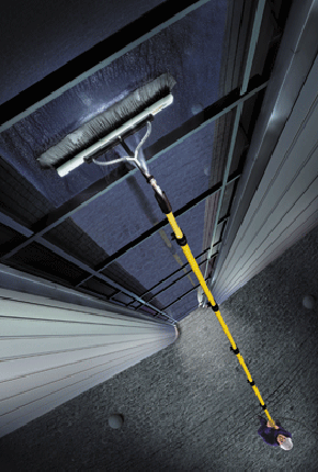 reach and wash pole window cleaning